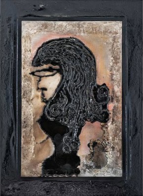 Series of Faces - 9 (Woman in Curls)