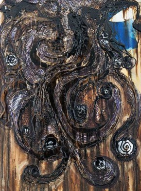 Indigo Woman in Curls